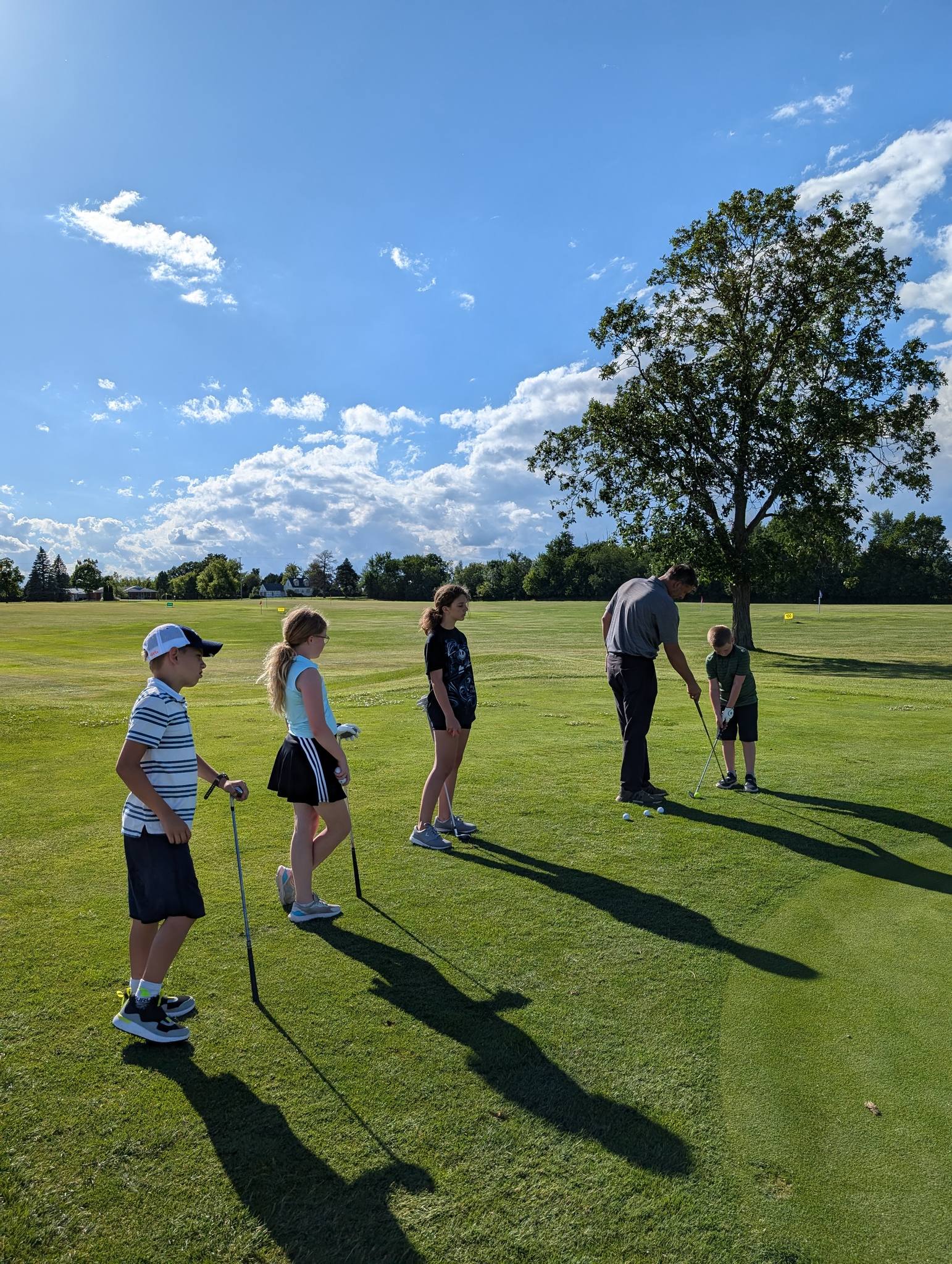 Golf practice program at Sugarbush Golf Club