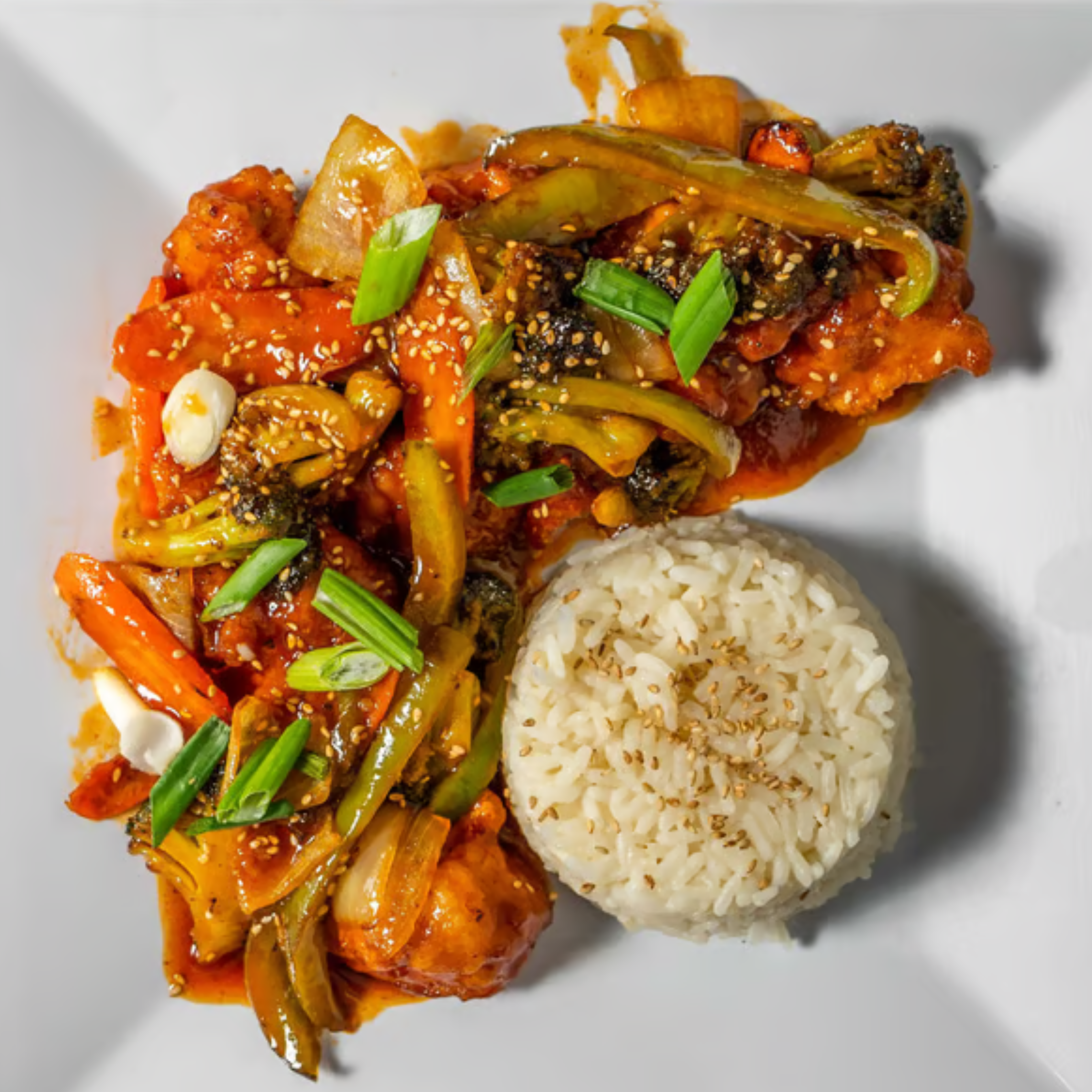 Crispy Chicken Stir Fry at Stix