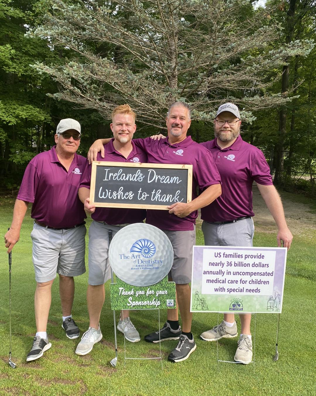Ireland's Dream golf outing