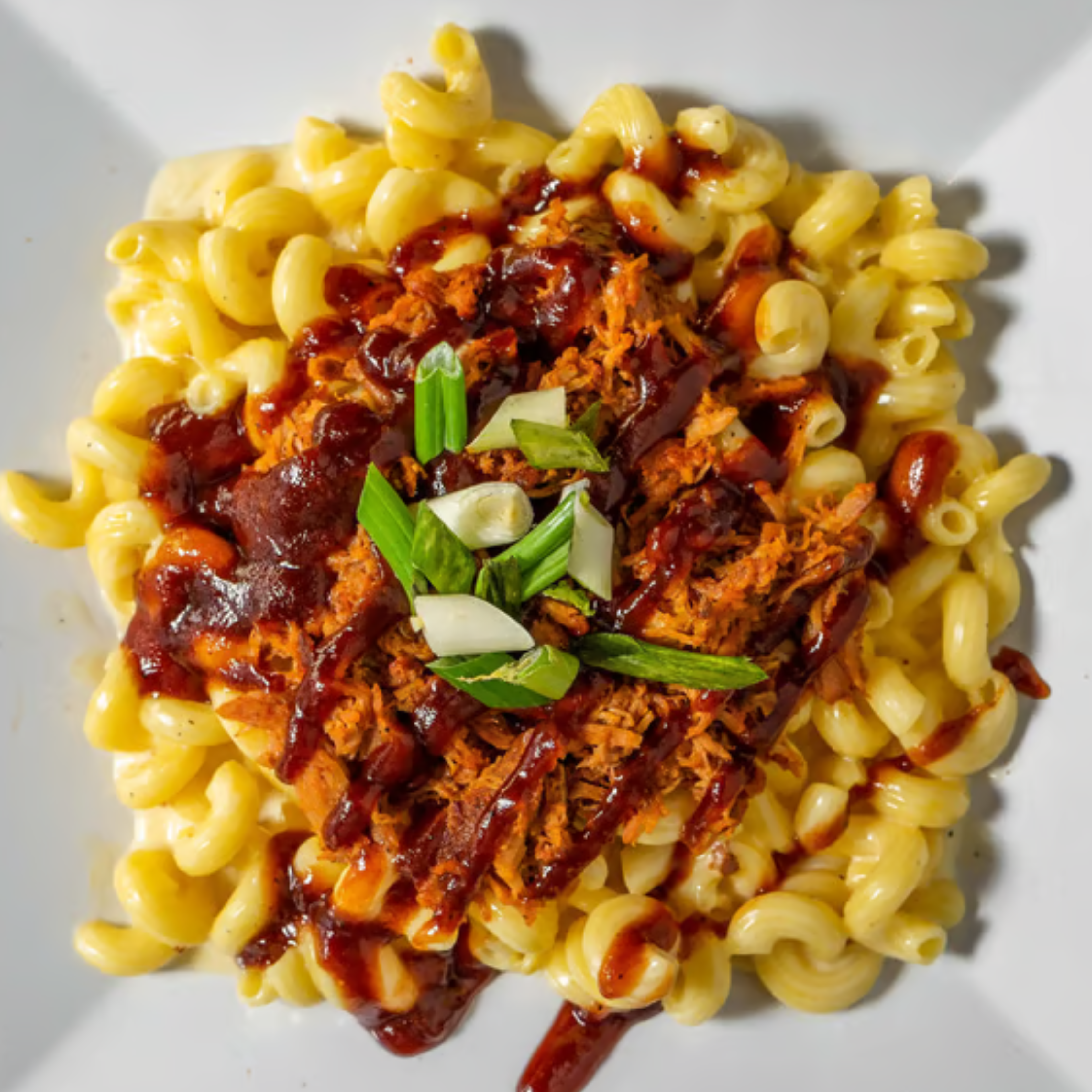 Pulled Pork Mac at Stix
